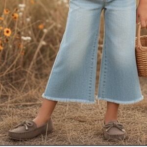 New- Moccasin Loafers with Bow Detail- Kids